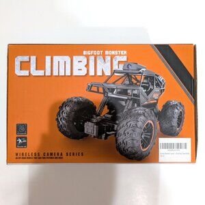 Camera RC Climbing Monster Truck Car Toy 1:18 Wi-Fi Camera Off Road 4WD 2.4 Ghz